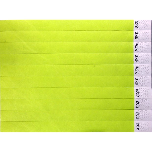Tyvek® armbands I Blank event security wristband I Club wristbands