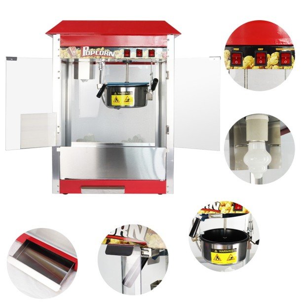 Commercial popcorn machine I Carnival gourmet popcorn maker