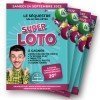 Pack with 100 Bingo flyers & 10 Bingo posters I Bingo event advertising
