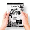 Pack communication loto : 10 Affiches & 100 Flyers pour loto