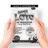 Pack with 100 Bingo flyers & 10 Bingo posters I Bingo event advertising