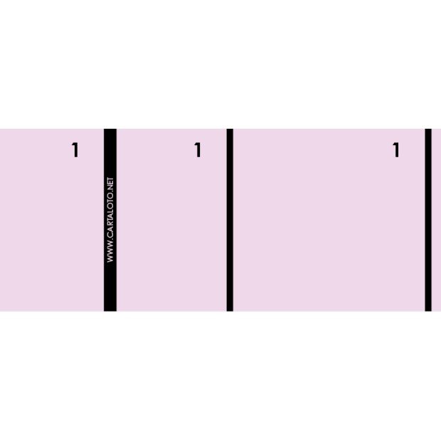 Custom check ticket book I Numberblocks I Office supplies