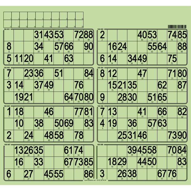 63 bristol bingo cards I Personalized bingo cards