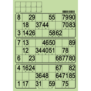167 Hard bingo cards I 1-90 bingo game I Custom bingo cards