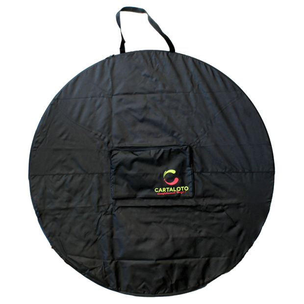 Prize wheel carrying bag with shoulder strap I Raffle wheel travel bag