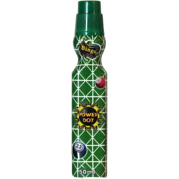 Power dot bingo dabber mixed colors set of 12 pack I Bingo dauber