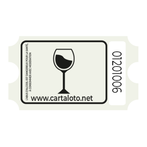 Wine roll tickets I Raffle tickets I Drink and bar tickets