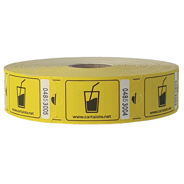 Drink roll tickets I Party tickets for events I Party supplies