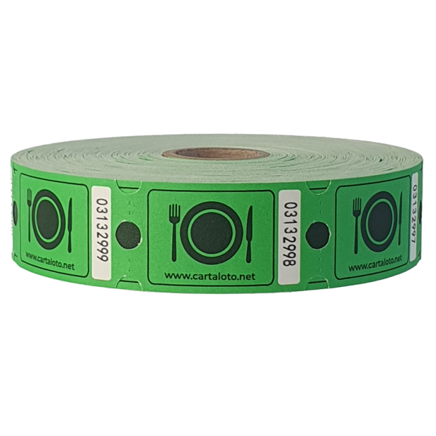 Food roll tickets I Meal tickets I Carnival ticket I Party supplies