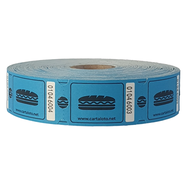 Roll tickets I 1000 sandwich tickets I Carnival food roll tickets