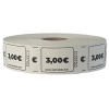 Bulk 1000 tickets cash I Roll tickets with euros I Carnival tickets