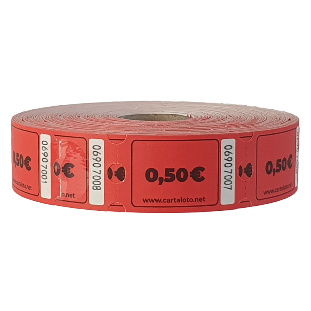 Bulk 1000 tickets cash I Roll tickets with euros I Carnival tickets
