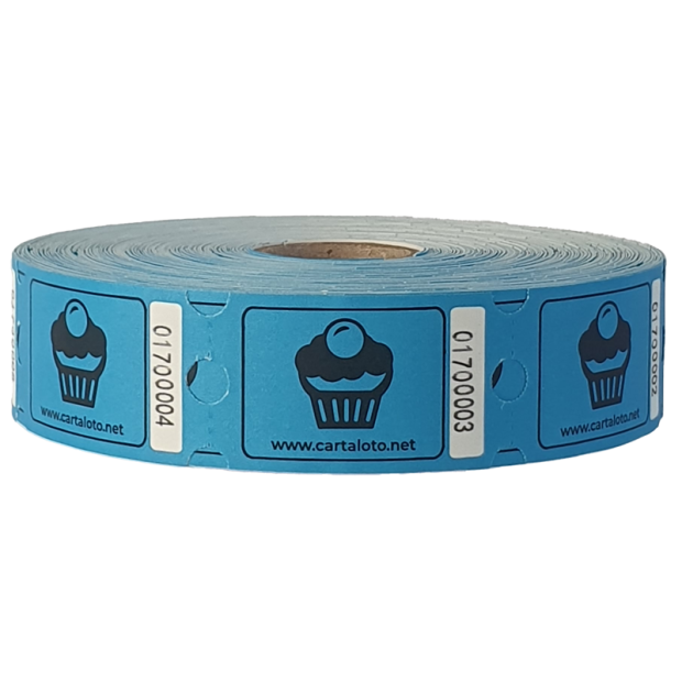 Roll tickets for sweets & dessert I Refreshment tickets I Cake sale ticket