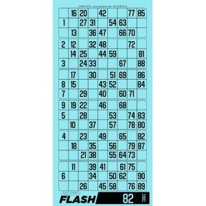 Bingo tickets I Bingo paper game cards I Bingo sheet I 90 ball bingo