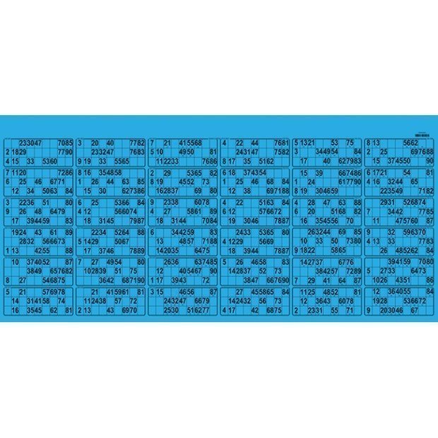 14 planches de loto 36 grilles I Cartons loto très épais I 100% perso
