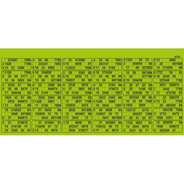 14 planches de loto 36 grilles I Cartons loto très épais I 100% perso