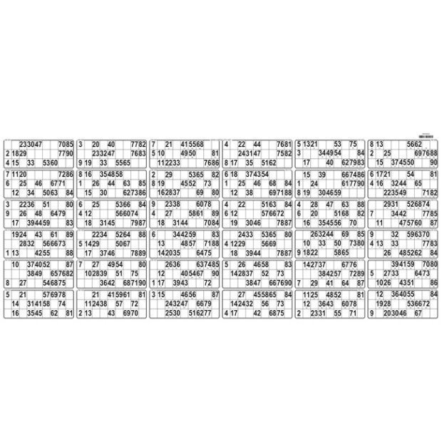 14 planches de loto 36 grilles I Cartons loto très épais I 100% perso