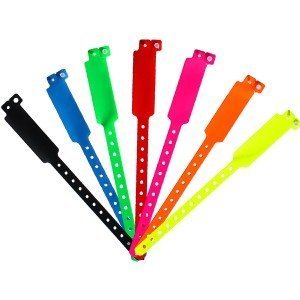 100 Wide-face vinyl wristbands I Hospital wristbands I 70% discount