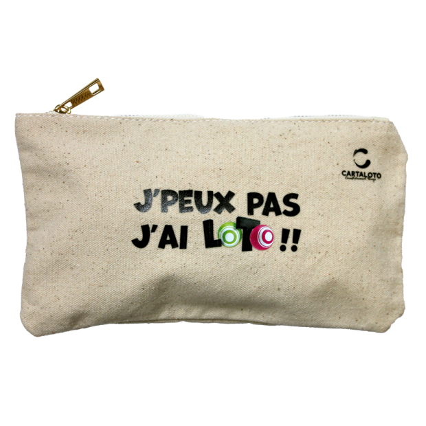 Small flat pouch bag I Makeup bag I Very cute bingo coin purse 🧡