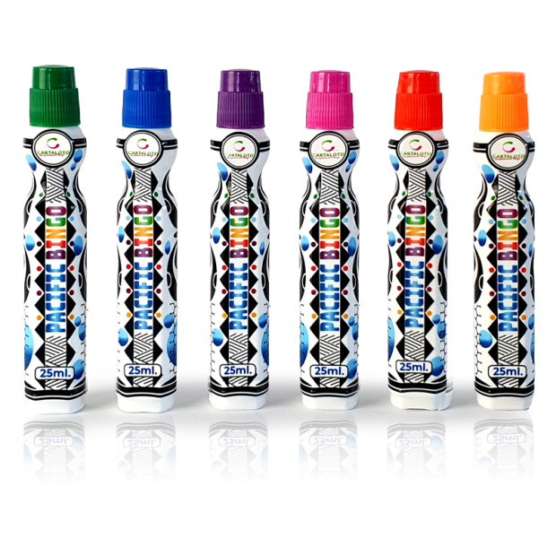 48 Pacific Bingo daubers I Box of bingo dot markers I Ink daubers