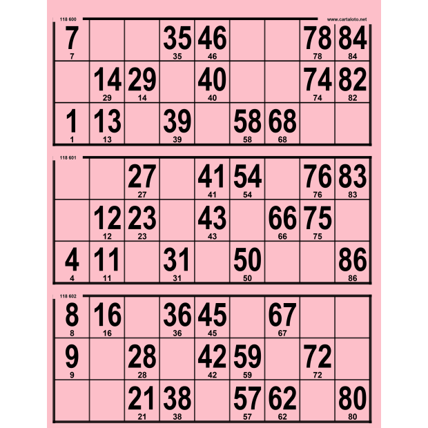 167 customisable large bingo cards I Bingo sheets I Large bingo boards