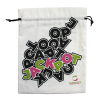 Velvet drawstring game bag for bingo games I Numbers draw bag