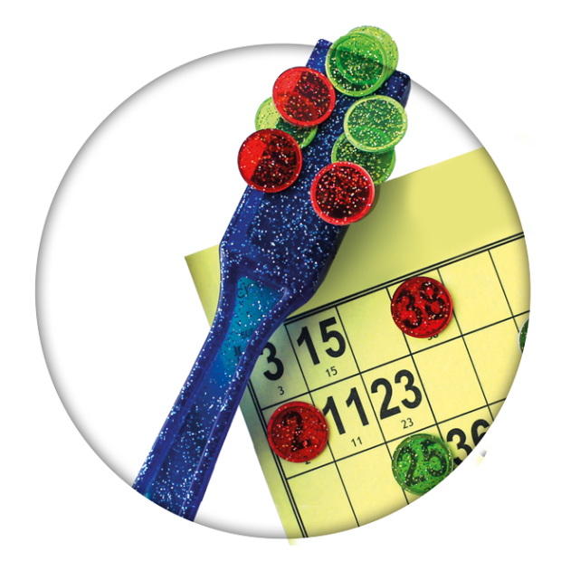 12 magnetic kits: 12 wands + 1200 glittery magnetic bingo chips 🤩