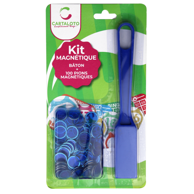 Magnetic bingo wand kits I Bingo magnetic wand and chips