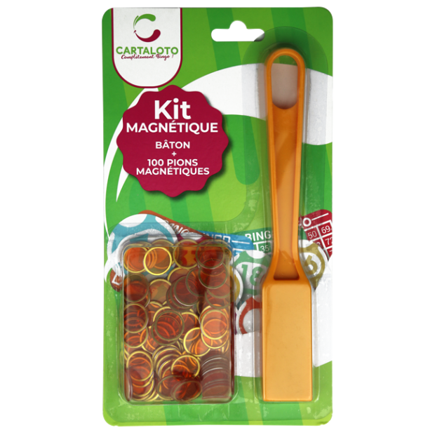 Magnetic bingo wand kits I Bingo magnetic wand and chips