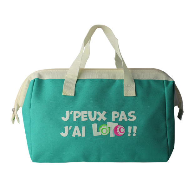6 Sacs de rangement loto bingo en toile pour accessoires de loto