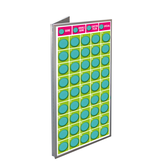 Magnetic bingo calling masterboard I Bingo night control board