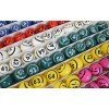Jeu de 90 boules loto multicolores et numérotées 2 faces I Tirage loto