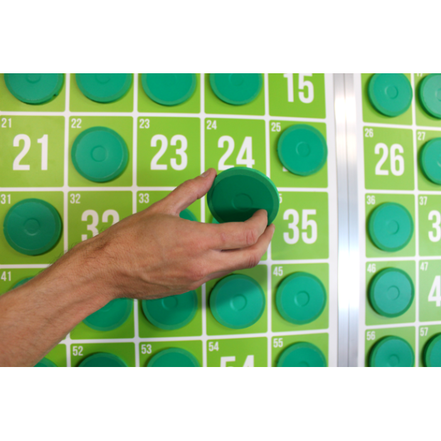 Magnetic bingo calling masterboard I Bingo night control board