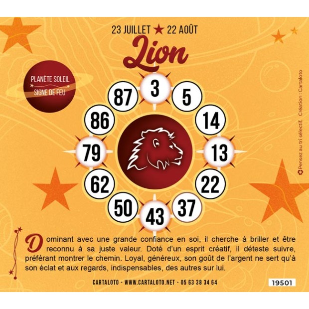 Signe astrologique Lion