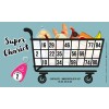Super Cart I Themed bingo ticket I Charity game tickets