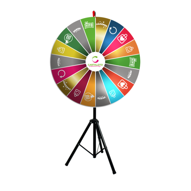 Ferris wheel of magnetic lottery - 100% personalized for drawing - Ø110cm
