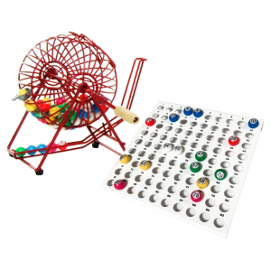 Bingo cage set I Bingo ball cage I Bingo supplies I Bingo spinner