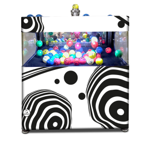 AIRBALL NANO BLACK & WHITE- vue de face