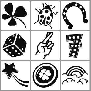 Set of 9 rubber trodat stamp symbols I Trodat Printy 4921