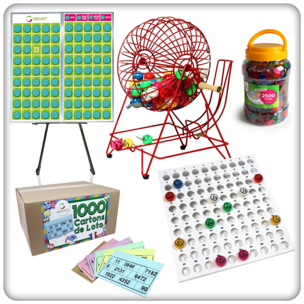 Standard bingo cage set I Bingo kit I Bingo for adults