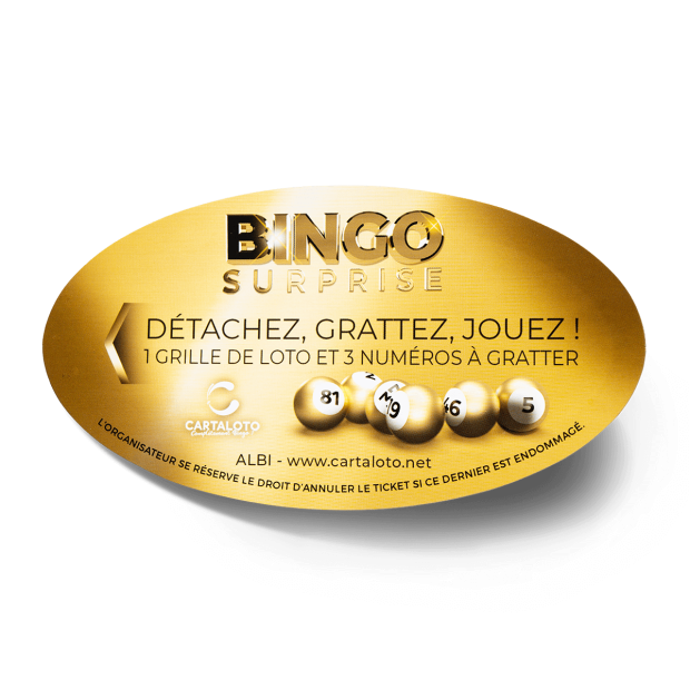 Bingo surprise Gold - verso