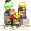 Box of 1000 Bingo Chips | Transparent reusable marking tokens