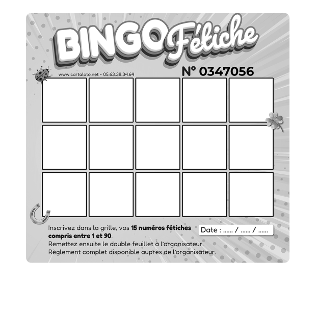Bingo Fétiche - vide