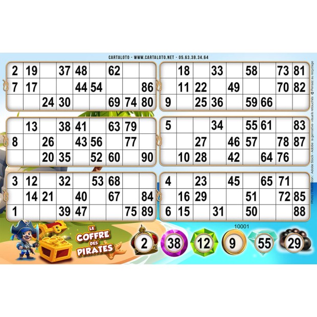 Fun bingo games  I 90-ball game I Bingo paper game