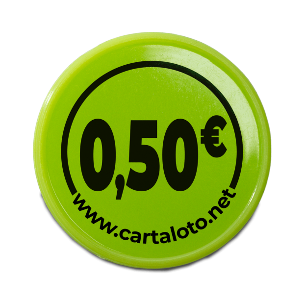 100 Value Plastic Drink Tokens | Cartaloto