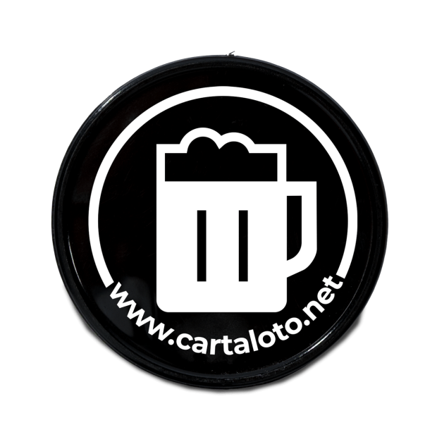 100 Jetons Plastique - Bière | Cartaloto
