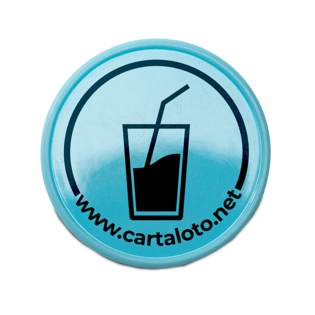 100 Plastic Tokens - Beverage | Cartaloto