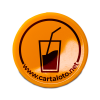 Jetons plastique buvette - Boisson Orange - Face