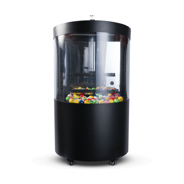 AirBall Pro Cylindrical Electronic Bingo Blower | Cartaloto