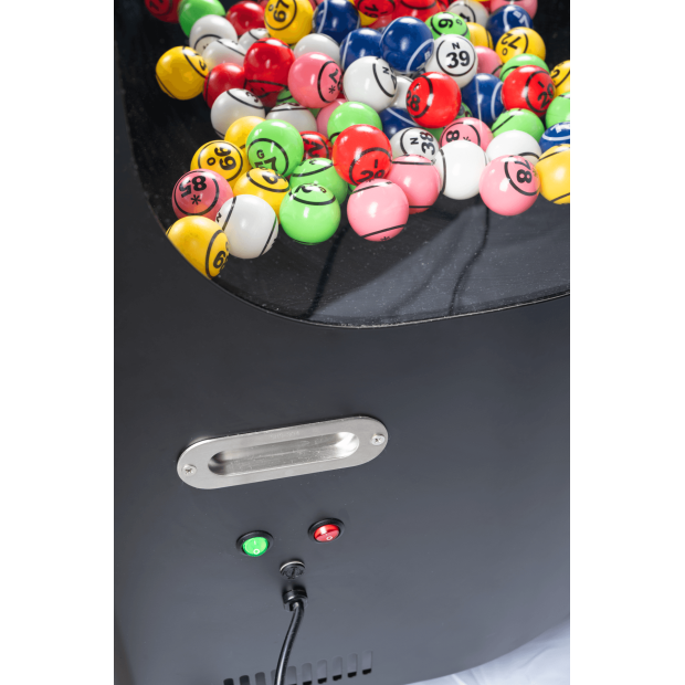 AirBall Pro Cylindrical Electronic Bingo Blower | Cartaloto